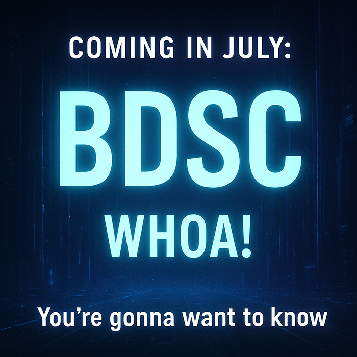 BDSC Coming in July Image